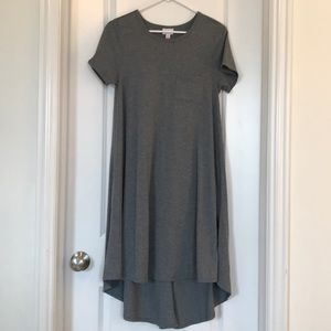 Like New! Lularoe solid grey Carly